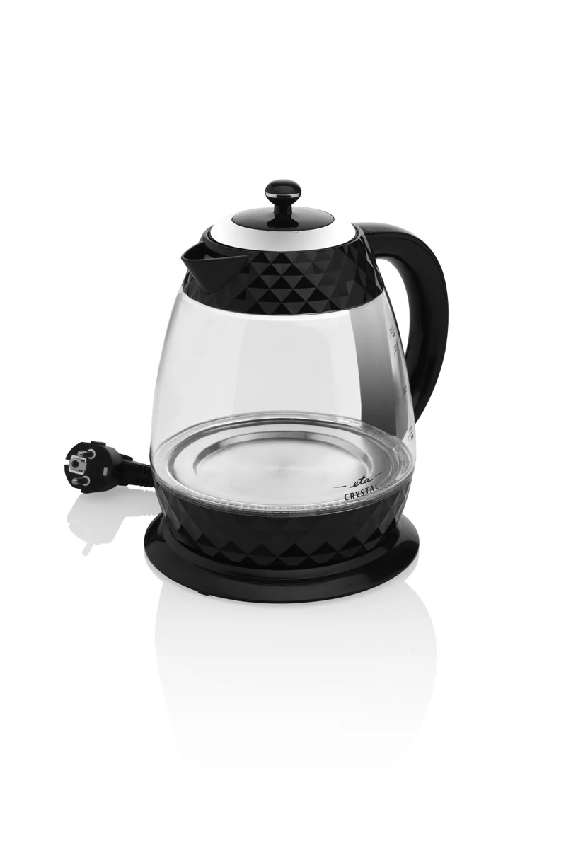 Elektrischer Wasserkocher ETA Crystal 3154 90000 (ETA315490000) schwarz
