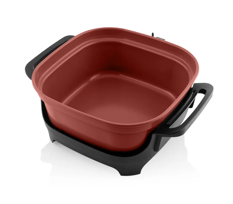 Elektrischer Backtopf ETA Pečenka Ceramic Natura 0133 90053 rot