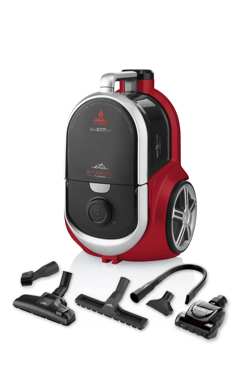 Bodenstaubsauger ETA Stormy Turbo 3517 90000 (ETA351790000) schwarz/rot