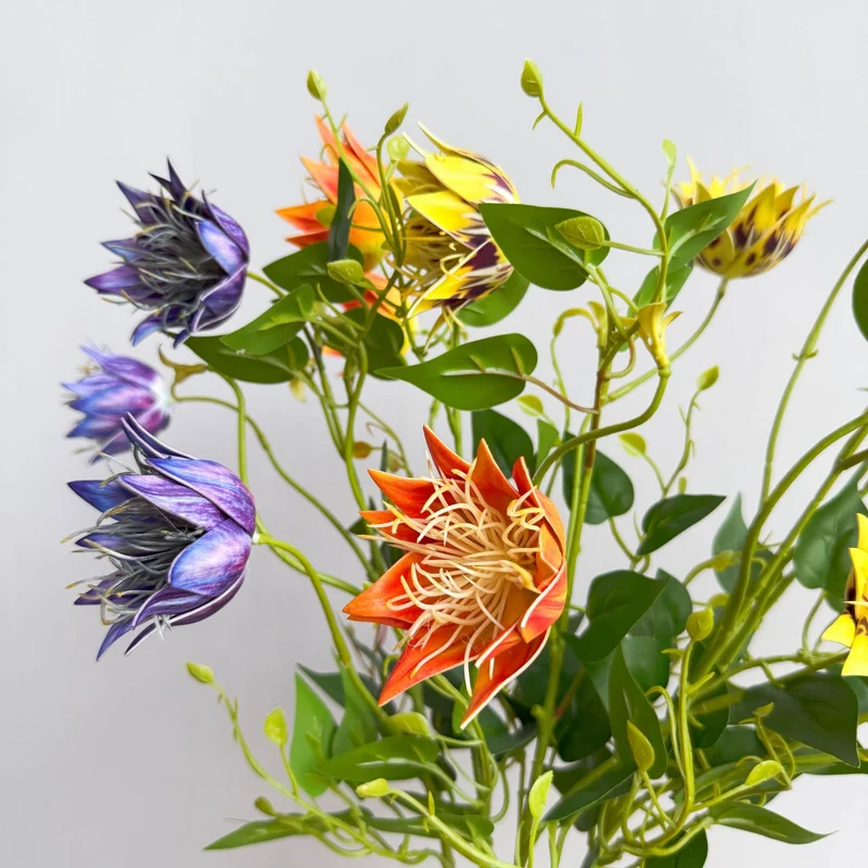 Exotische Flora Anordnung