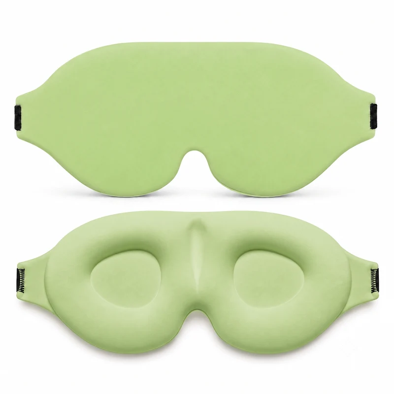 Skulptierte ergonomische Augenmaske aus Memory-Schaum fürs Schlafen Karnz