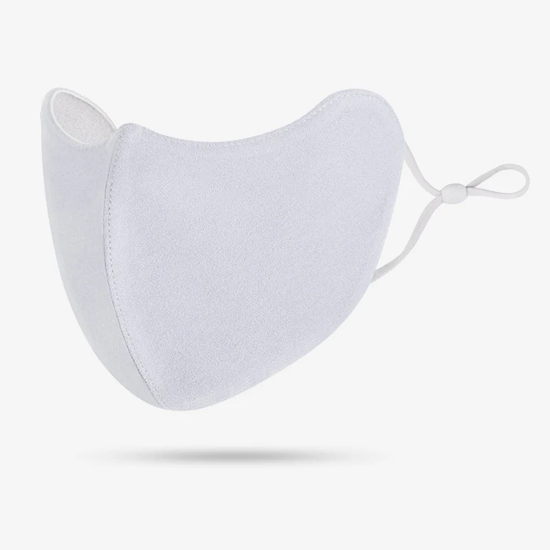 Konturiertes Soft-Touch wiederverwendbares Komfort-Gesichtsmasken mit skulptiertem 3D-Anpassung und verstellbarem elastischem Steg Karnz