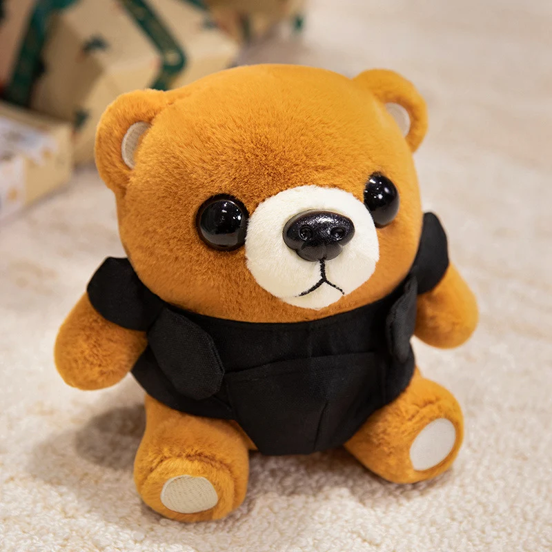 Plüsch-Teddybär mit abnehmbarem taktischen Stoffwesten Karnz