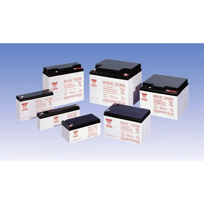 B-Ware Yuasa Bleiakku Akku Batterie 12 V 24 Ah Blei-Vlies AGM 166 x 125 x 175 mm