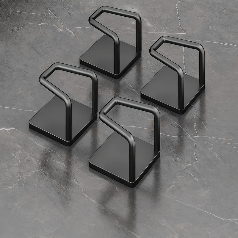 Edelstahl-Wandhaken ohne Bohren, 6er/8er Set