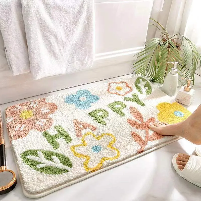 Luxuriöse weiche strukturierten Badematte