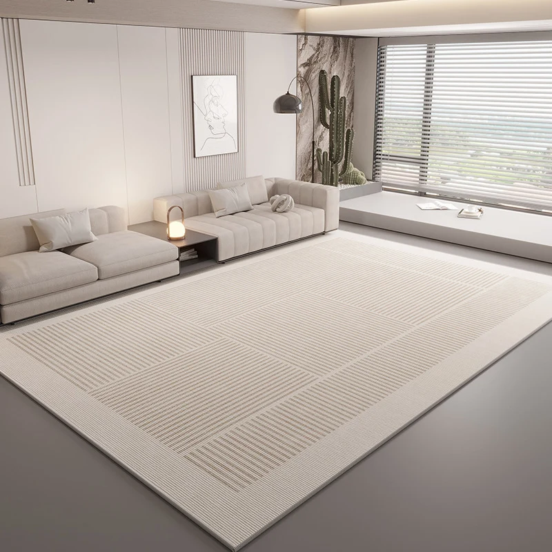 Geometrischer texturierter Teppich