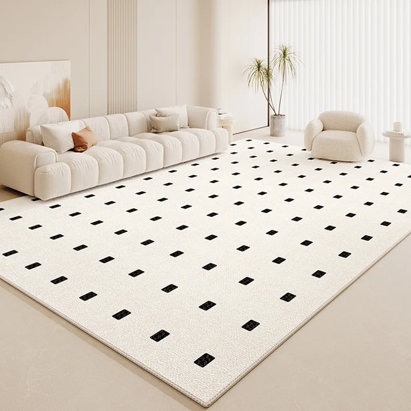 Geometrischer texturierter Teppich