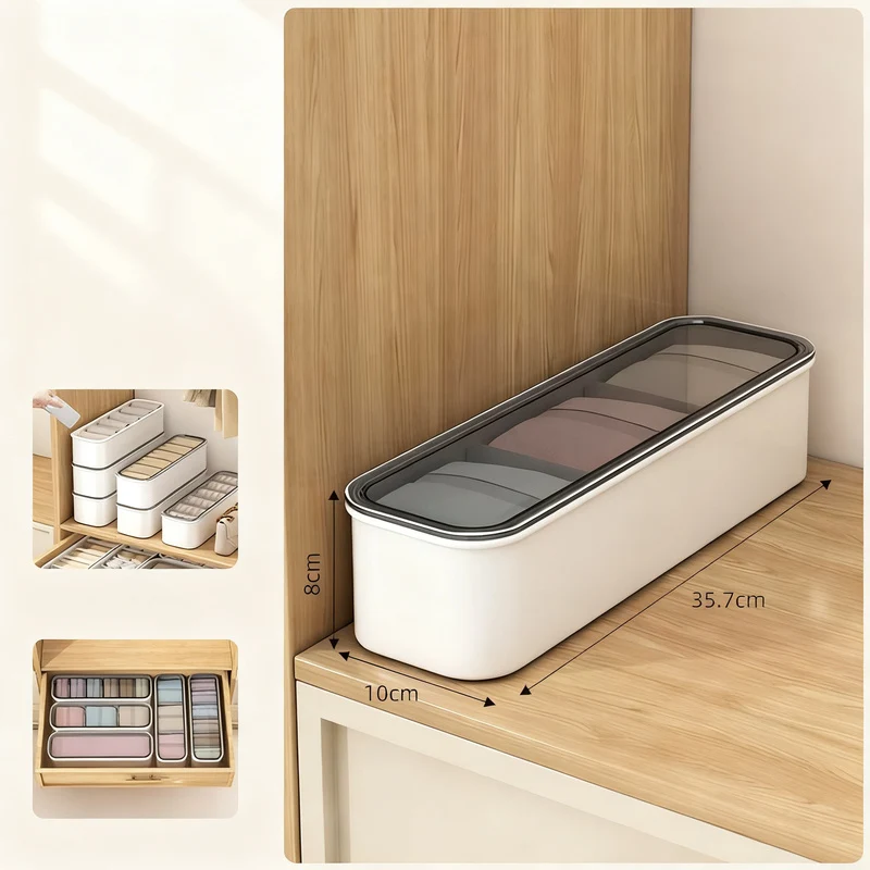 Aufbewahrungsbox für Unterwäsche und Socken, PP