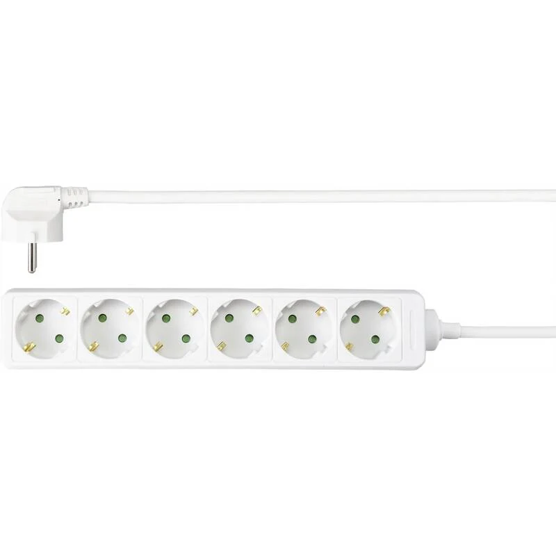 4x B-Ware Sygonix SY-4891000 Steckdosenleiste Mehrfachsteckdose Schutzkontakt 4 Stück