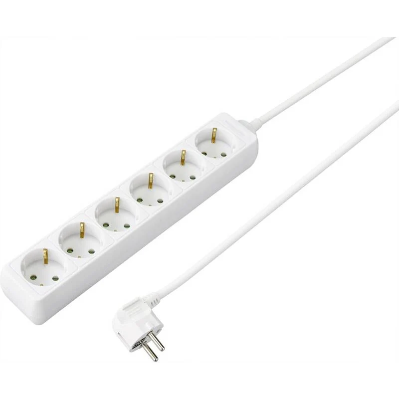 4x B-Ware Sygonix SY-4891000 Steckdosenleiste Mehrfachsteckdose Schutzkontakt 4 St.