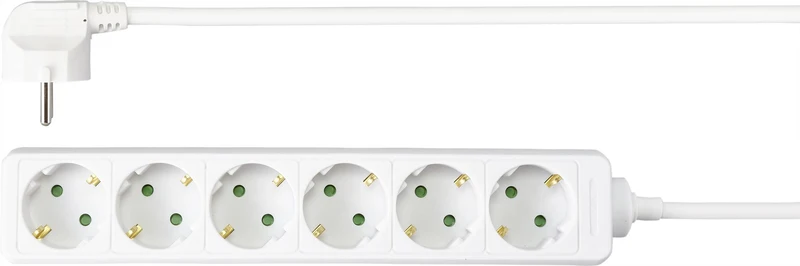 4x B-Ware Sygonix SY-4891000 Steckdosenleiste Mehrfachsteckdose Schutzkontakt 4 St.