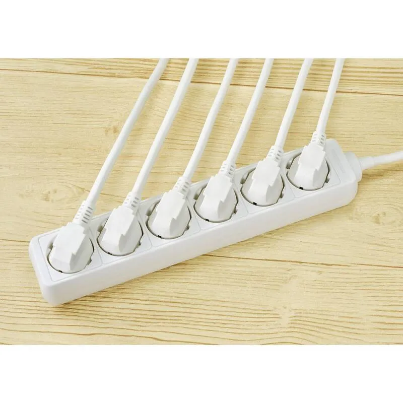 4x B-Ware Sygonix SY-4891000 Steckdosenleiste Mehrfachsteckdose Schutzkontakt 4 St.