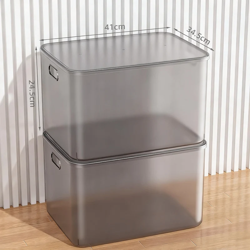 Transparente Aufbewahrungsbox aus Kunststoff
