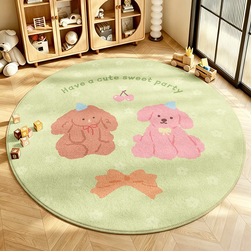 Süßes Hasen-Design-Teppich