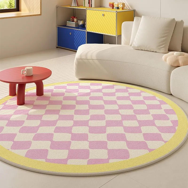 Kreisförmiger geometrischer Teppich
