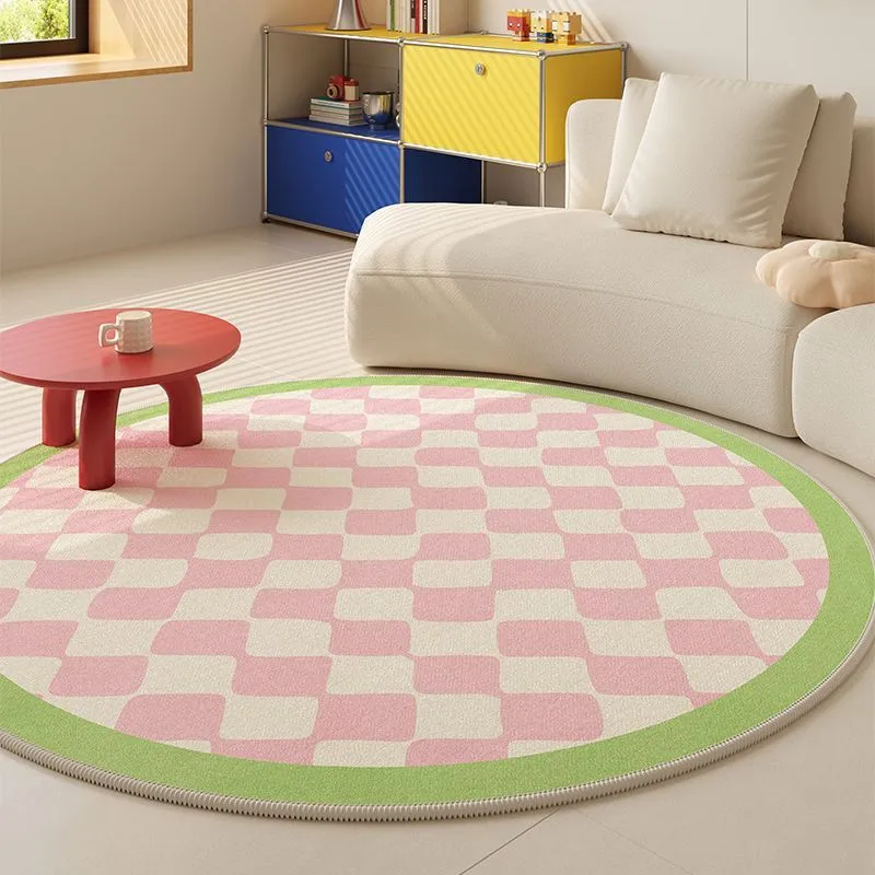 Kreisförmiger geometrischer Teppich
