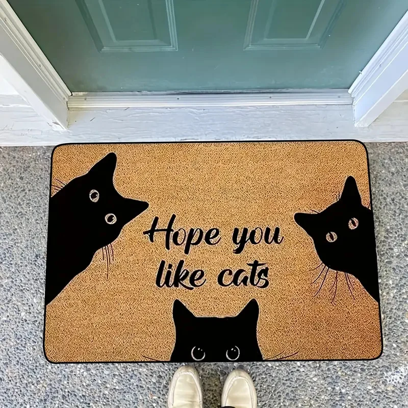 Künstlerische Katzen-Themenbereichsmatte
