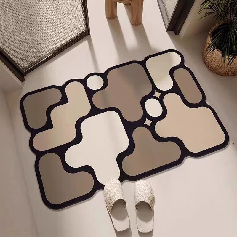 Abstrakter geometrischer Teppich