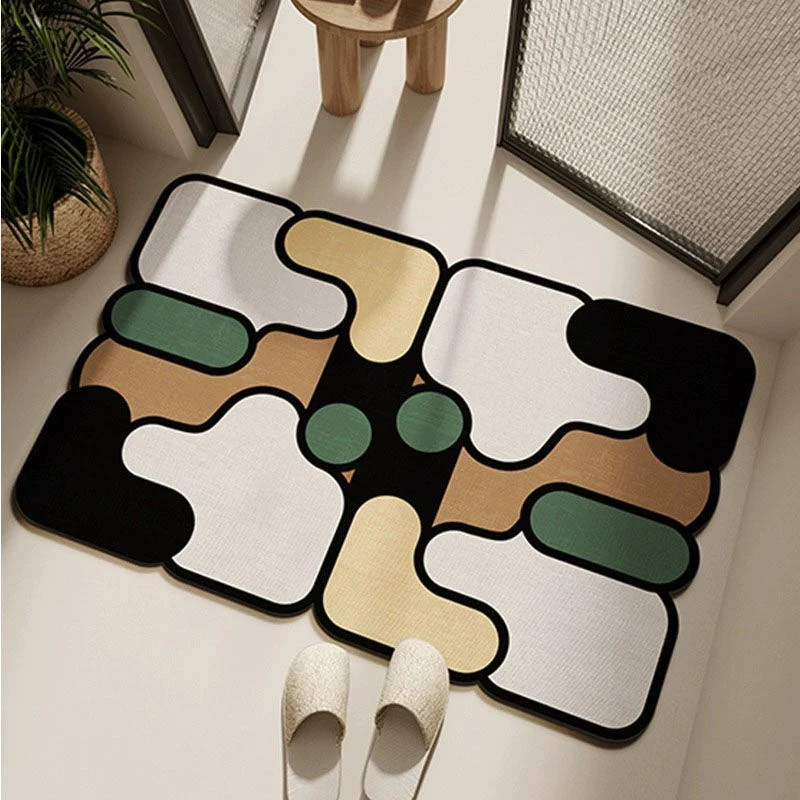 Abstrakter geometrischer Teppich