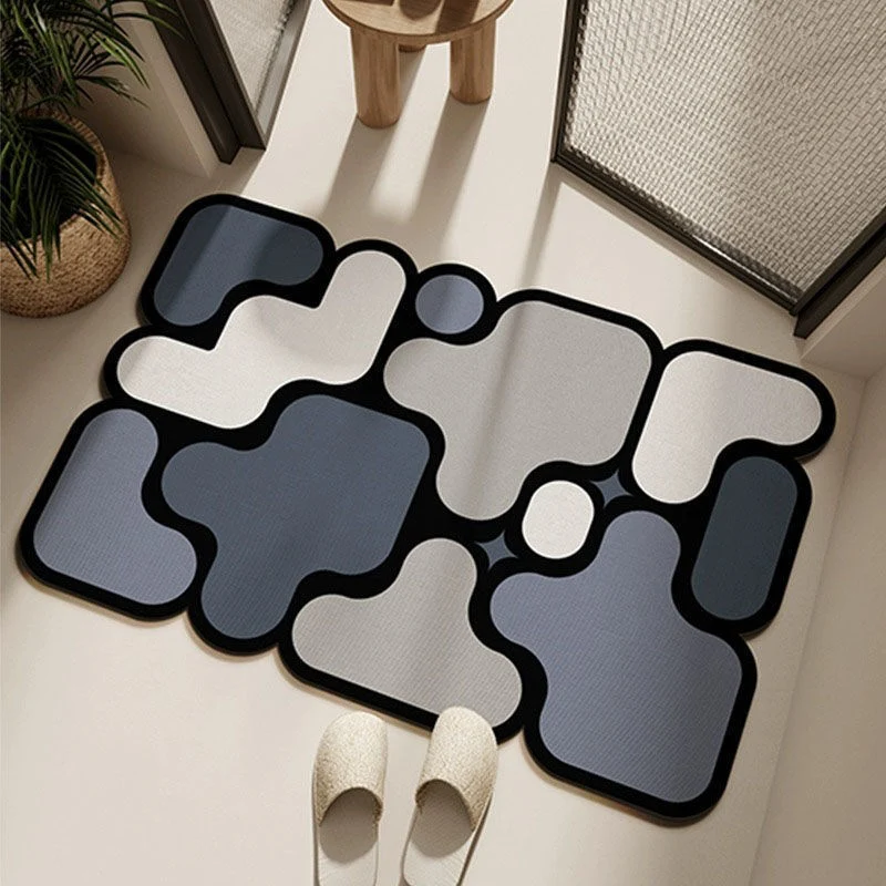Abstrakter geometrischer Teppich
