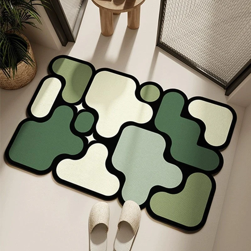 Abstrakter geometrischer Teppich