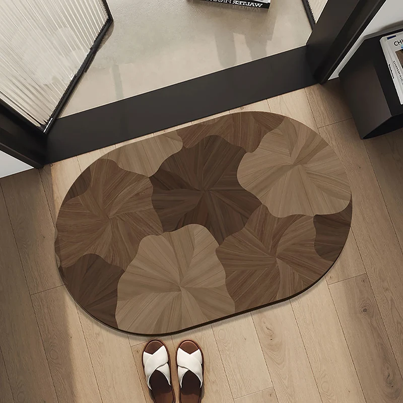 Stylische Holzd decorative Bereichsmatte