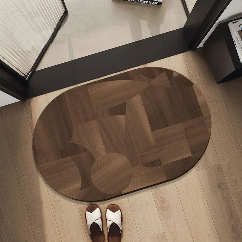 Stylische Holzd decorative Bereichsmatte