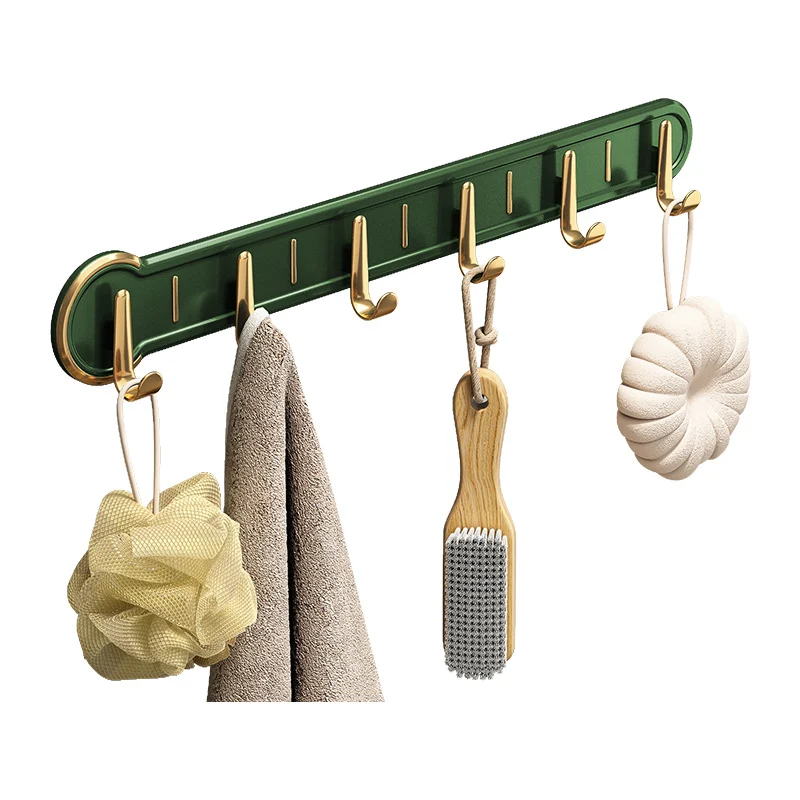 Selbstklebende Wandhaken, 6er-Leiste