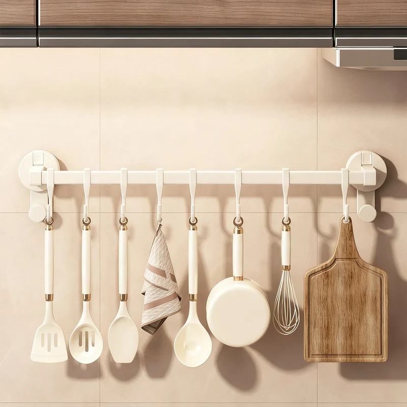 Küchenleiste mit Saugnapf, 30–60 cm