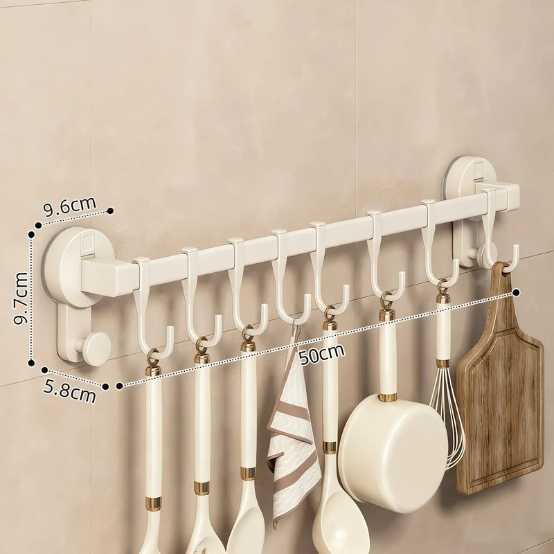 Küchenleiste mit Saugnapf, 30–60 cm