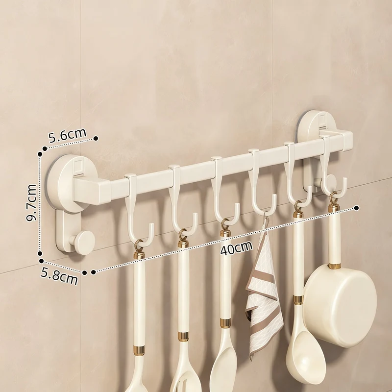 Küchenleiste mit Saugnapf, 30–60 cm