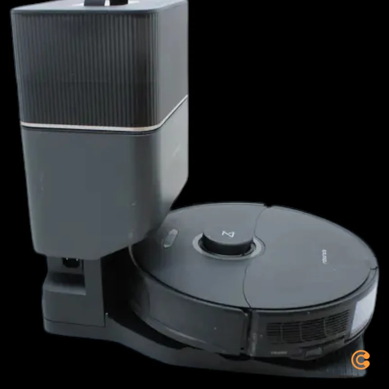 D-Ware Roborock S8+ black Saug-und Wischroboter Schwarz kompatibel mit Alexa DEFEKTWARE