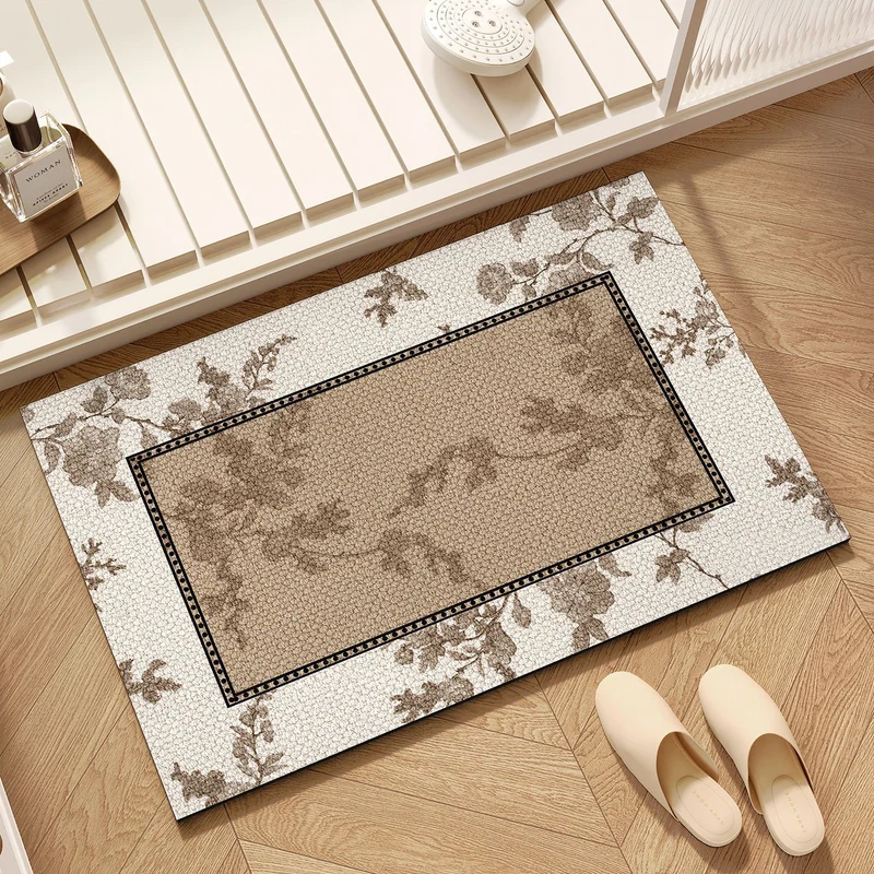 Eleganter floral gemusterter Teppich