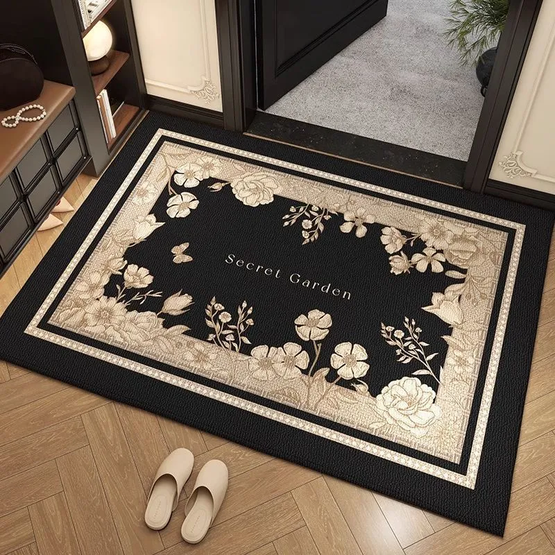 Elegante Floral Eingangmatte