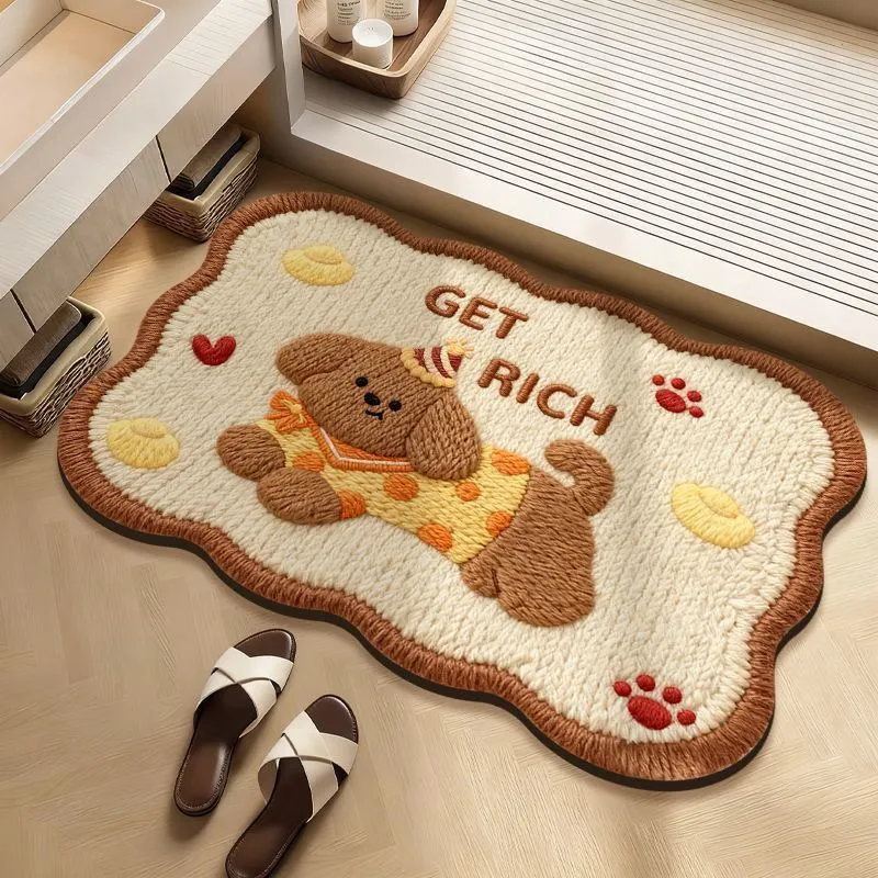 Dekorative Hunde-Themen-Teppich