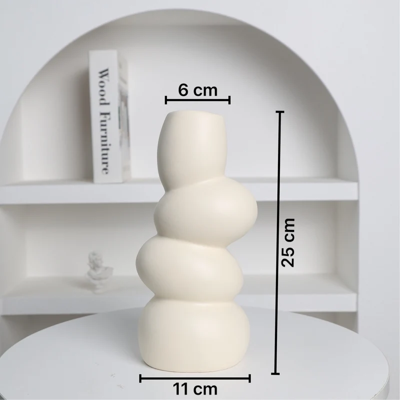 Elegantes Keramik-Home-Dekor-Accentstück