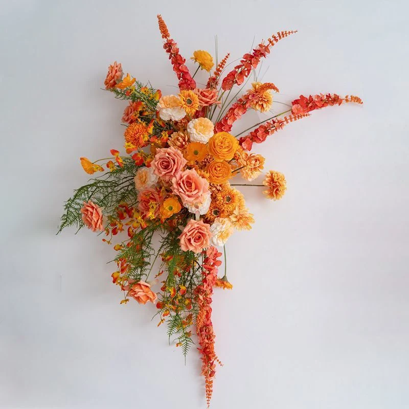 Lebendige Blumen Wanddeko