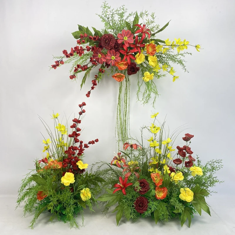 Lebendige künstliche Blumenmittelpunkt