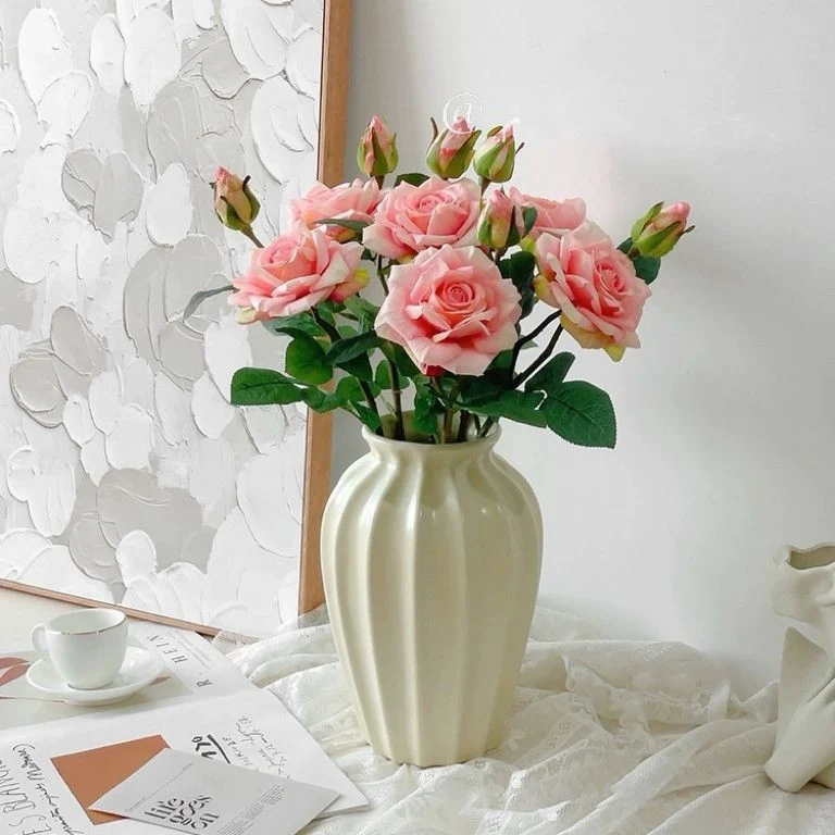 Realistische Künstliche Rosen Blumenarrangement