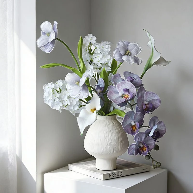 Premium Dekorative Florale Anzeige