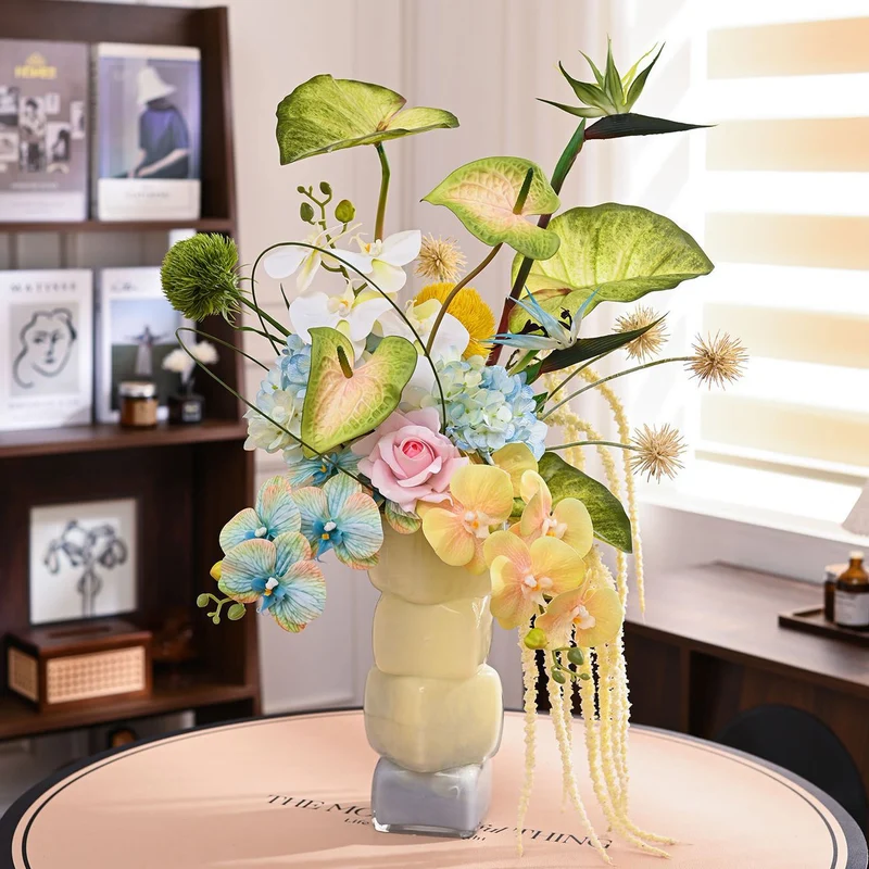 Premium Kunstblumen Arrangement