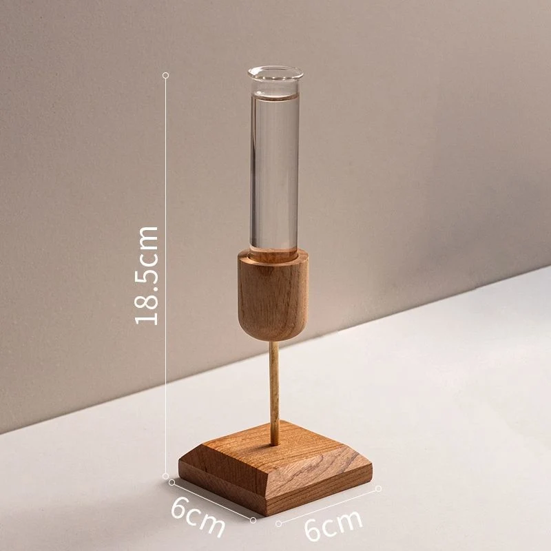 Moderner Reagenzglas-Blumenvasen