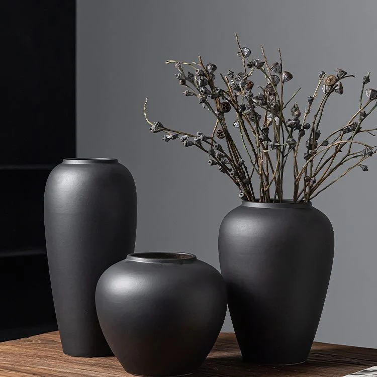 Modern dekorative Keramik-Vasen-Set