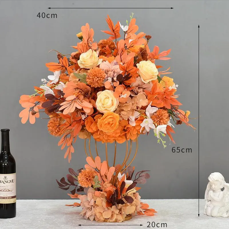 Luxuriöse Blumenmitte