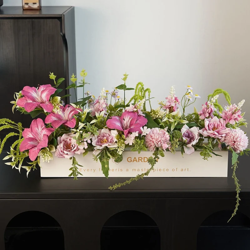 Hochwertige künstliche Blumenarrangement
