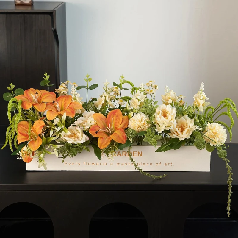 Hochwertige künstliche Blumenarrangement