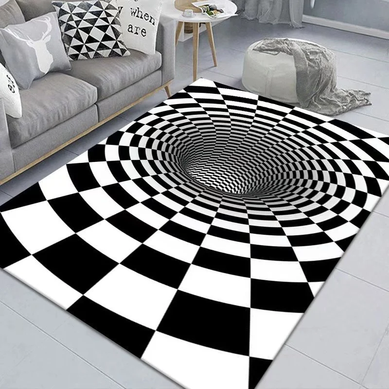 3D Optische Illusion Teppich