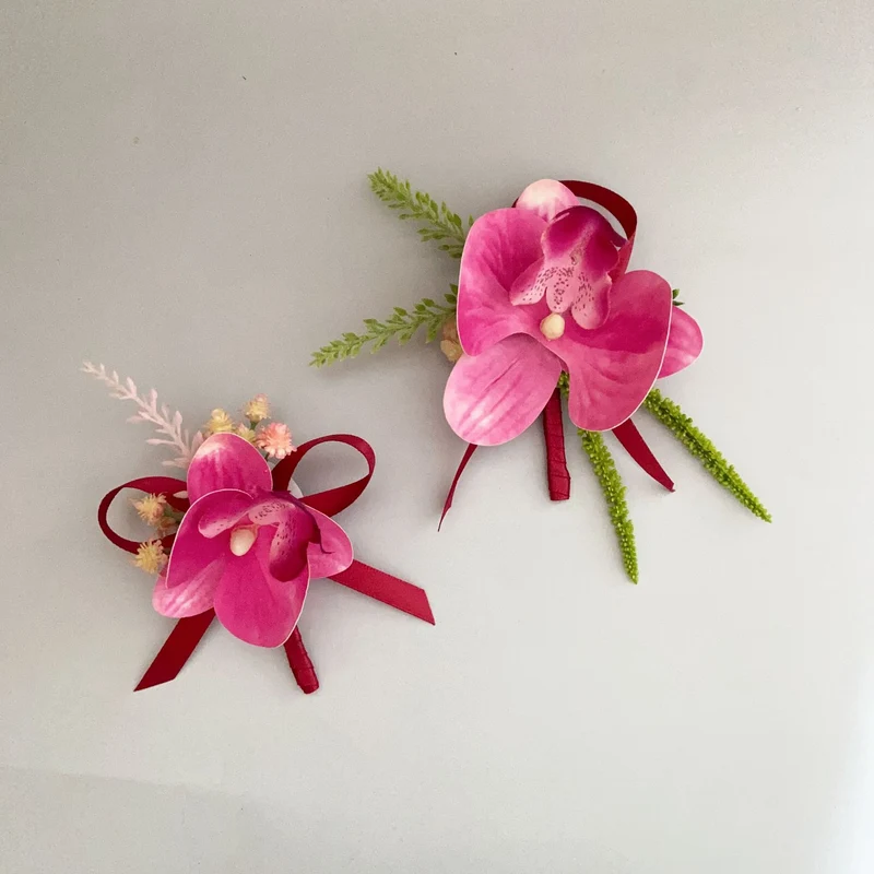 Orchid Floral Corsage