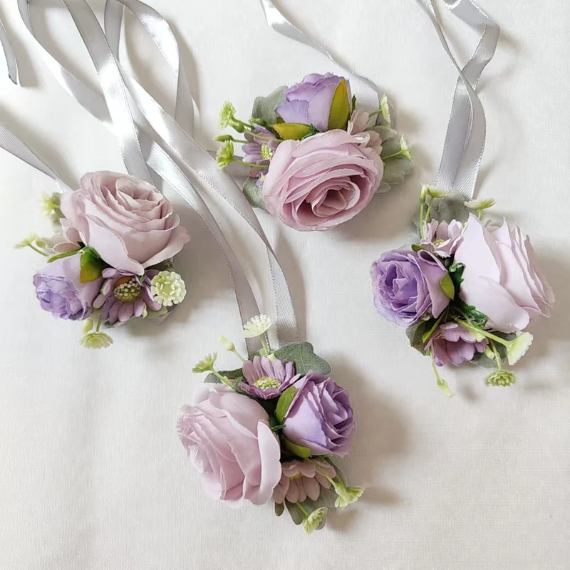 Elegante Blumen-Korsage